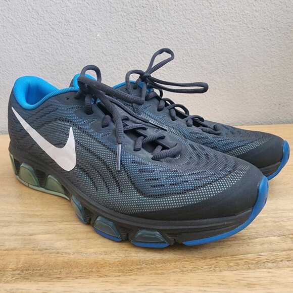 Nike Mens AirMax Tailwind 6 Mesh Running Shoes 621225-004 Grey Blue Volt Size 9 - Picture 3 of 15